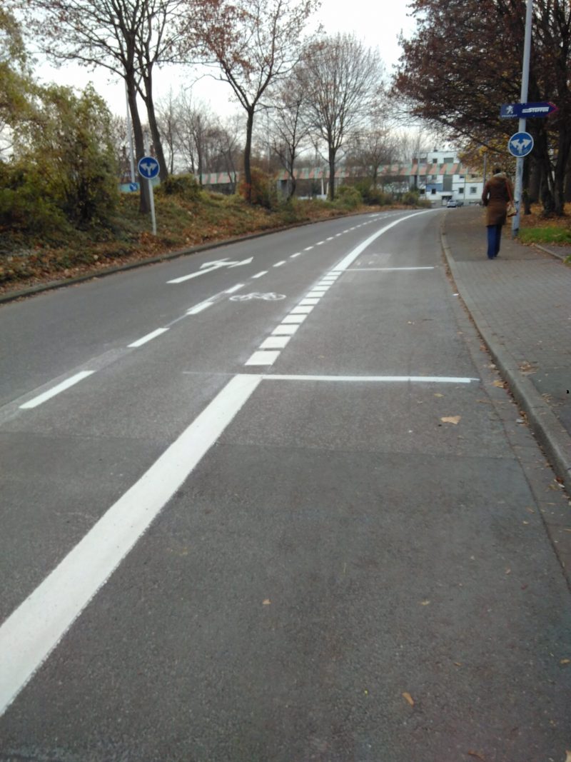 Idee wird Realität –ein Radweg entsteht – GRÜNE Mülheim