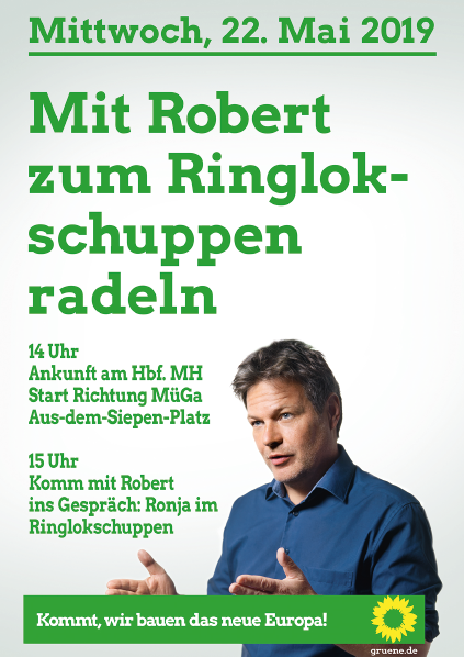 Robert Habeck kommt nach Mülheim an der Ruhr