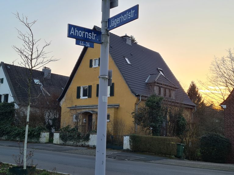Verkehrsberuhigung für die Speldorfer Siedlung Jägerhofstraße