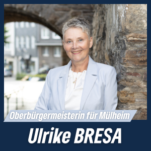 Unsere Oberbürgermeister-Kandidatin Ulrike Bresa