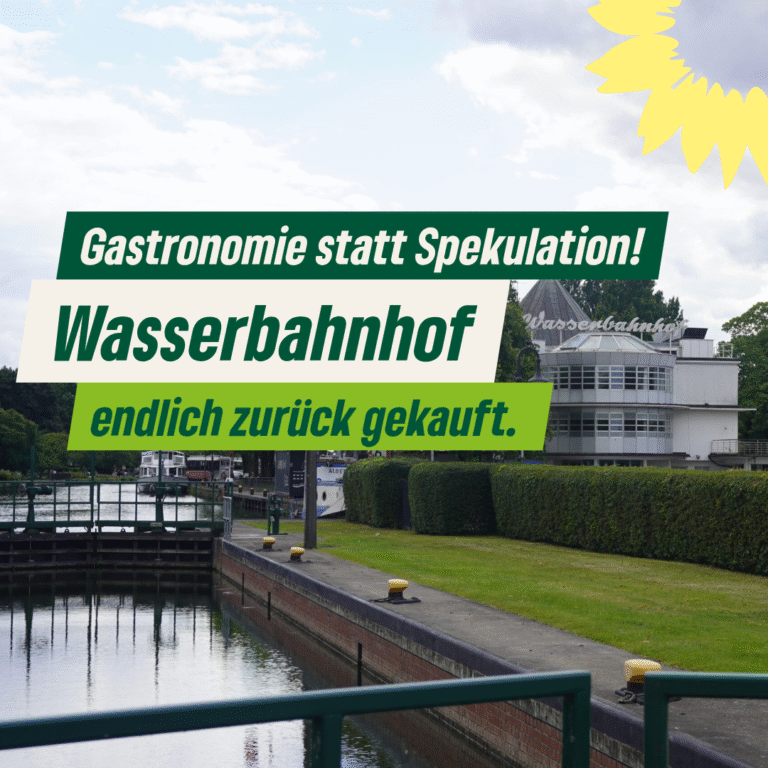 Der Wasserbahnhof: Ein Stück Stadtgeschichte zurück in öffentlicher Hand
