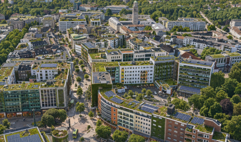 Modernisierung der Gestaltung der Innenstadt